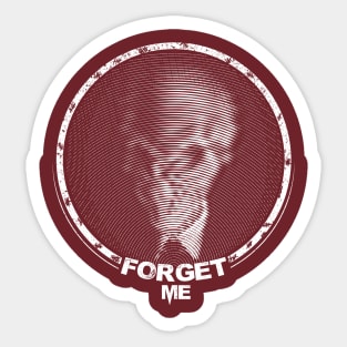 Forget me Sticker